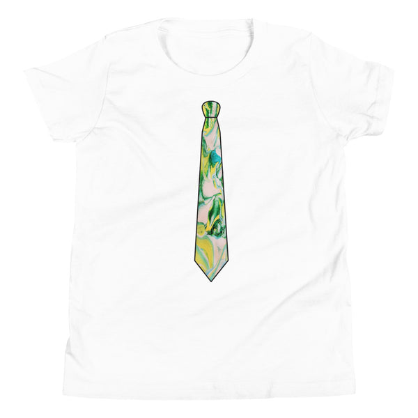 Dynamic Pour Tie Youth Short Sleeve T-Shirt